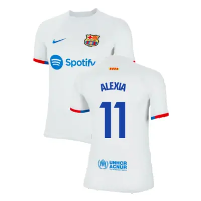 (XL) Barcelona Away Shirt (Ladies) (Alexia 11)