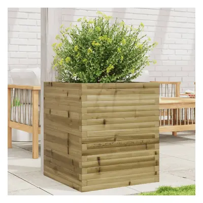 vidaXL Garden Planter Outdoor Flower Pot Planter Pot Impregnated Wood Pine