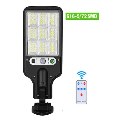 (616-5/72SMD) Light Mode LED Solar Street Light Outdoor Waterproof Motion Sensor Security Lighti