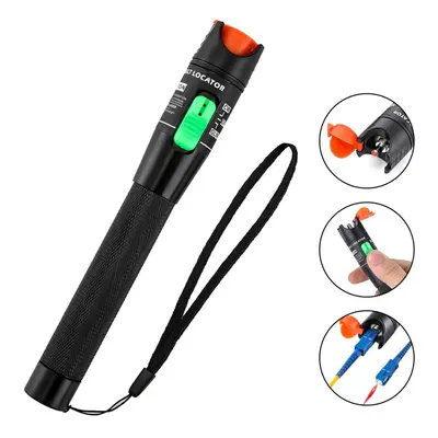 30MW 30KM Laser Network Cable Tester Fiber Optic Cable Finder Visual Fault Locator