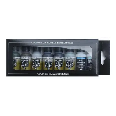 Vallejo RLM II Set Model Air Watercolor Paint 17ml