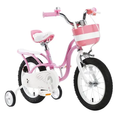 (14") Royal Baby Swan children kids girls bike 12" 14" 16" 18" with stabilisers