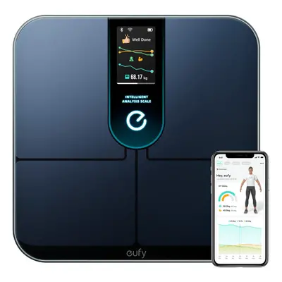 (Smart Scale P3, Black) Scales for Body Weight, Digital Bathroom Scales with , Intelligent Analy