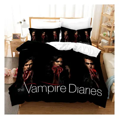 (Style 24, Double) The Vampire Diaries Bedding Single Double King Duvet Cover