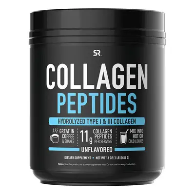 Sports Research, Collagen Peptides, Unflavored, oz (454 g)