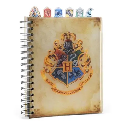 Hogwarts Harry Potter Spiral-Bound Tab Journal