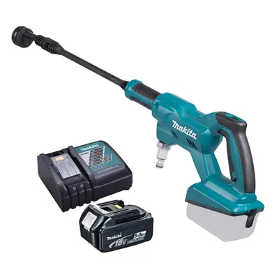 Makita DHW180 LXT 18V Cordless Pressure Washer In Nozzle + 5.0Ah Battery Kit