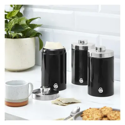 Swan - Bundle consisting of : Bread Bin & Set of Canisters EEJB280