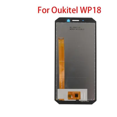 (black, WP18) Lcd Screen For Oukitel Wp17 Wp18 Wp19 Lcd Display Touch Screen Digitizer Full Asse