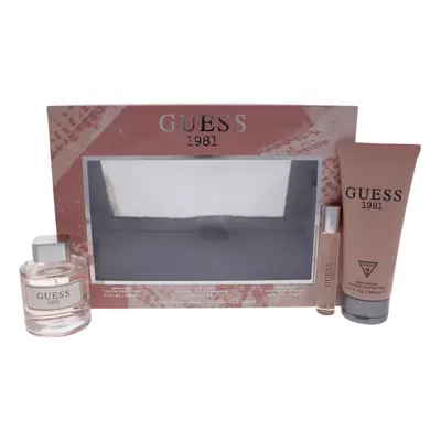 Guess Guess For Women Pc Gift Set 3.4oz EDT Spray, 0.5oz EDT Spray, 6.7oz Body Lotion