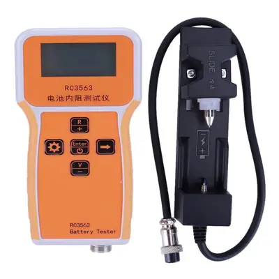 (D) Internal Resistance Detector With Lcd Display Screen Reusable For Car Batteries