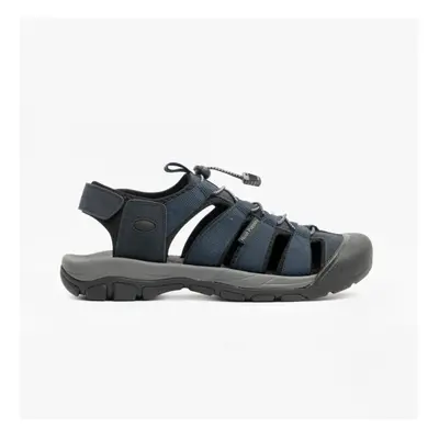 (UK 8) Hush Puppies PERU Mens Bungee Sandals Navy