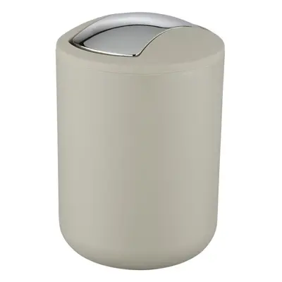 Wenko "Brasil Swing Cover Bin, Taupe, Small