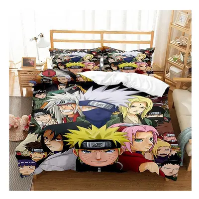 (Pattern 03, Double) Naruto Bedding Single Double King Duvet Cover UK