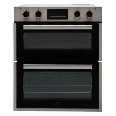 Beko BBTF26300X Built Under Electric Double Oven - Stainless Steel