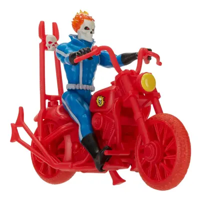 Hasbro Marvel Legends Retro Collection Action Figure with Vehicle Ghost Rider CM