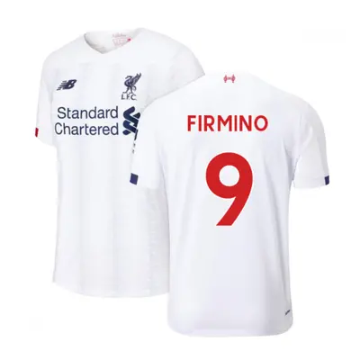 (L) Liverpool Away Football Shirt (Firmino 9)