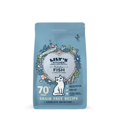 Lily's Kitchen Dry Cat Adult Fabulous Fish 2kg