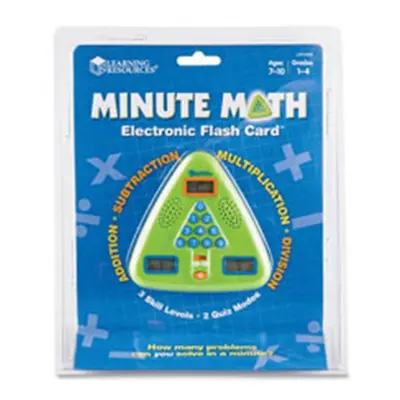 Learning Resources Minute Math Electronic Flash Card