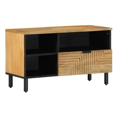 vidaXL TV Cabinet Brown 80x33x46 cm Solid Wood Mango TV stand TV sideboard