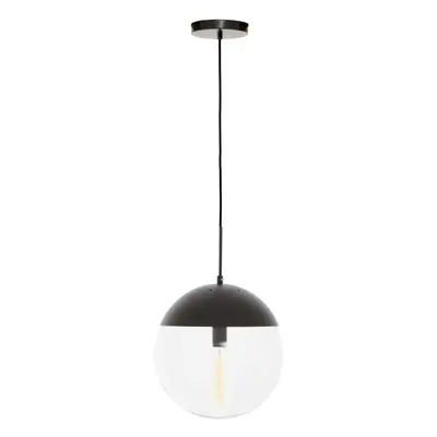 Premier Housewares Revive Black Finish Pendant Light