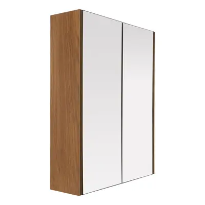 Premier Housewares Door Oak Effect Wall Cabinet