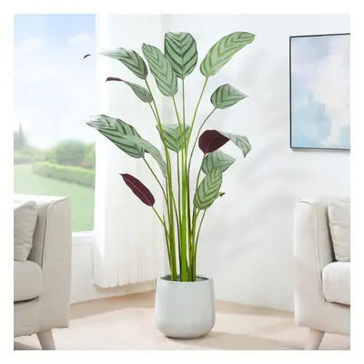 (160CM) Artificial Bird of Paradise Tree with Planter&Moss