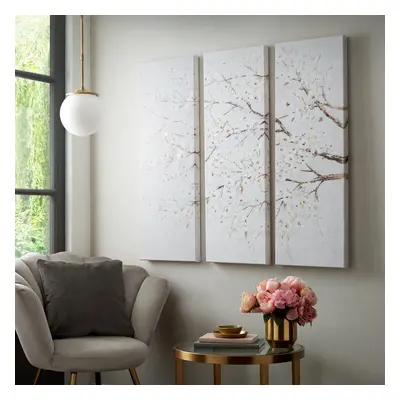 Art for the Home Blossom Tree Trail Set of Printed Canvas