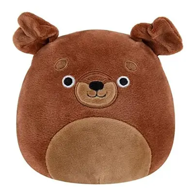 Squishmallows 7.5-Inch Flaxy the Dachshund Plush - Add Flaxy to your Squad, Ultrasoft Stuffed An