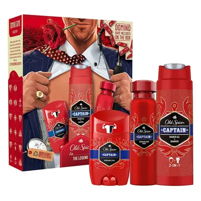 Gentleman Gifts For Men: Mens Deodorant Stick, Deodorant Spray & Shower Gel Gift Set Under Ten P