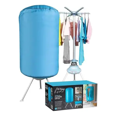 Portable Fast Drying Electric Clothes Dryer Heated Indoor Home Dorms Buddy Hot Air Airer Machine