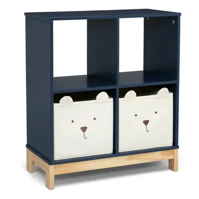 babyGap by Delta Children Brannan Bear Bookcase with Bins Navy