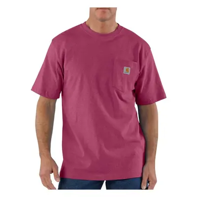 carharttmensLoose Fit Heavyweight Short-Sleeve Pocket T-ShirtBeet Red