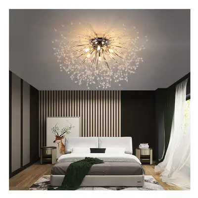 (Chrome) Sputnik Flush Mount Ceiling Light