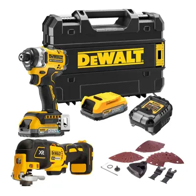 Dewalt 18v XR Premium DCF860E2T Impact Driver 282Nm Bat + DCS355N Multi Tool