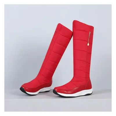 (red, 43) Q/women&apos;s Flat Bottomed Snow Boots Are A Must-have In Winter For Comfort And Warm