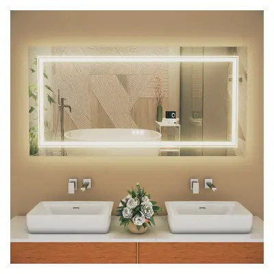 1200*600mm Rectangle Led Backlit Light Bathroom Mirror