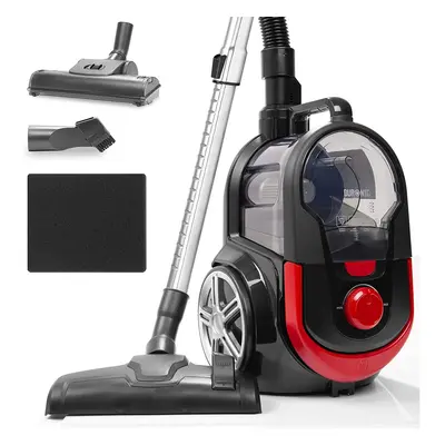 Duronic VC7020 Bagless Cylinder Vacuum Cleaner, Cyclonic Pet Carpet & Hard Floor Cleaner, 700W, 