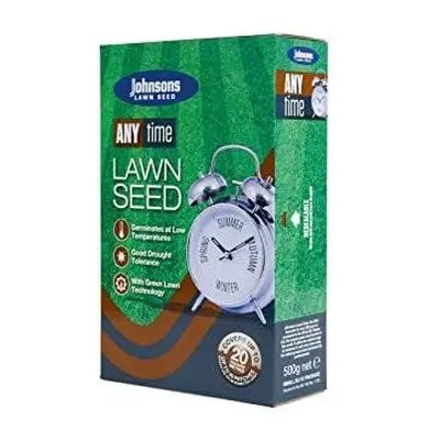 Johnsons JANY500 Any Time Lawn Seed 500G (20SQM)