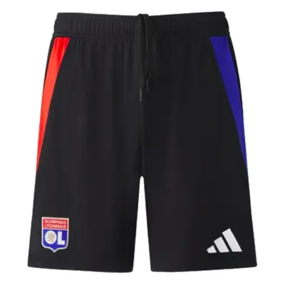 (XL) Olympique Lyon Away Shorts (Black)