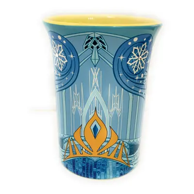 Disney Parks Frozen Elsa Relief Dress Ceramic Coffee Mug