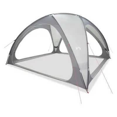 (grey) vidaXL Party Tent Grey Waterproof tent garden tent outdoor shelter