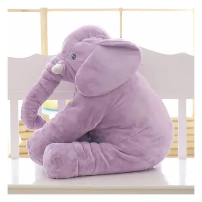 (60 cm, Purple) Giant Elephant Plush Toy Baby Pillow