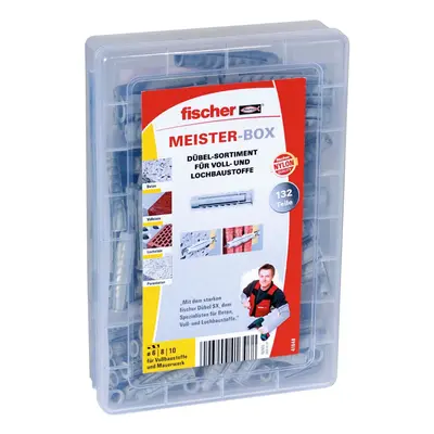 FischerÂ Master Box with Wall Plug SX, 60Â Expansion Plug SX x 40, 12, x