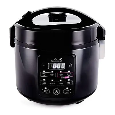 Kumo YumCarb Rice Cooker with Ceramic Bowl and Advanced Fuzzy Logic, (5.5 Cup, Litre), Rice Cook