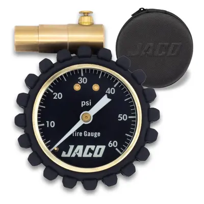 JACO MBX-60 Presta Tire Pressure Gauge for Bikes (Max PSI) | MTB & XC Series