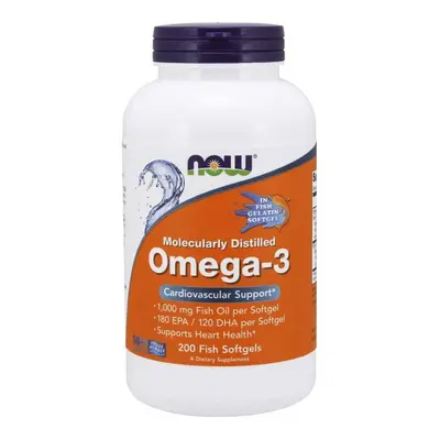 Omega-3 Molecularly Distilled - fish softgels