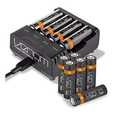 Venom Power Recharge - Charging Station plus x AA 1000mAh Rechargeable Batteries