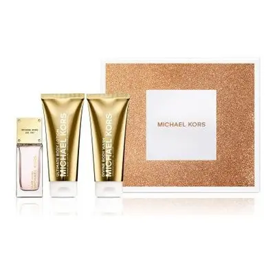 Michael Kors Glam Jasmine Pcs Set: 1.7 Eau De Parfum Spray + 3.4 Ultimate Body Lotion + 3.4 Divi