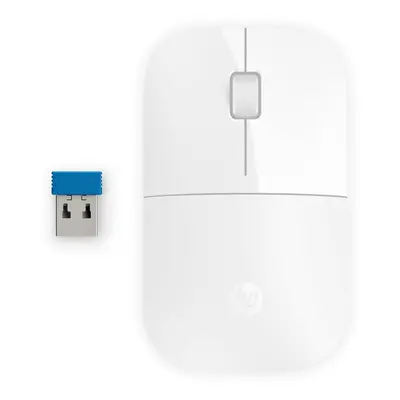 Z3700 Wireless Mouse, White, Slim, Multi-OS & Device Compatibility, 2.4 GHZ Connectivity, Multi-